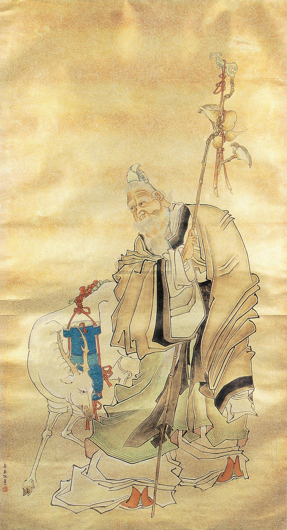 福禄寿 立轴