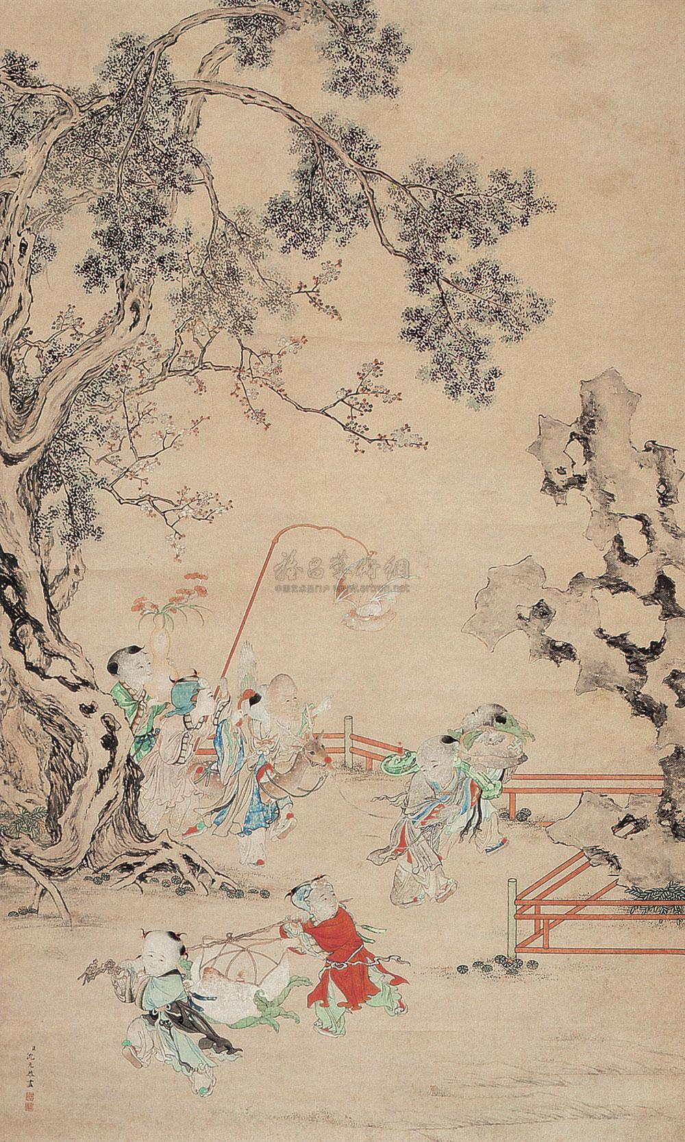 福禄寿 立轴