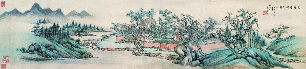 东禅寺修竹轩图