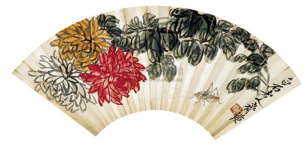 Chrysanthemum Fan