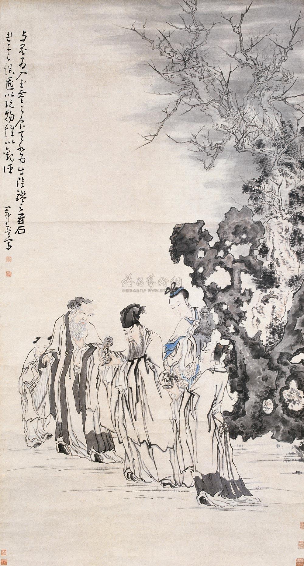 人物 立轴