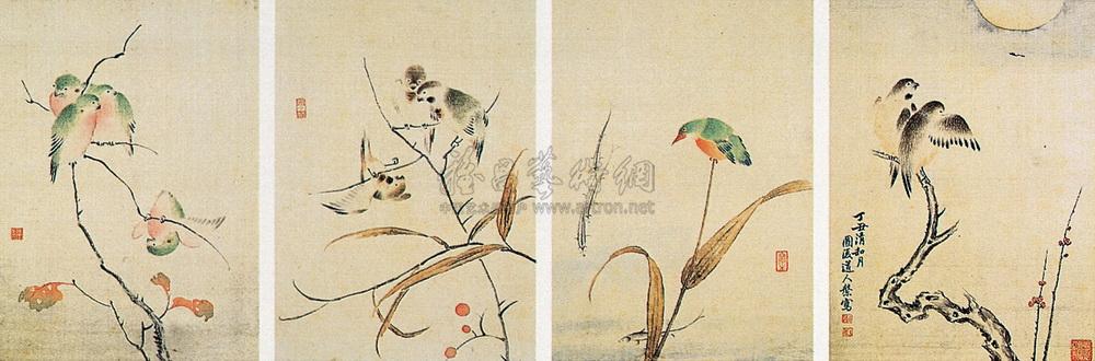 花鸟 册
