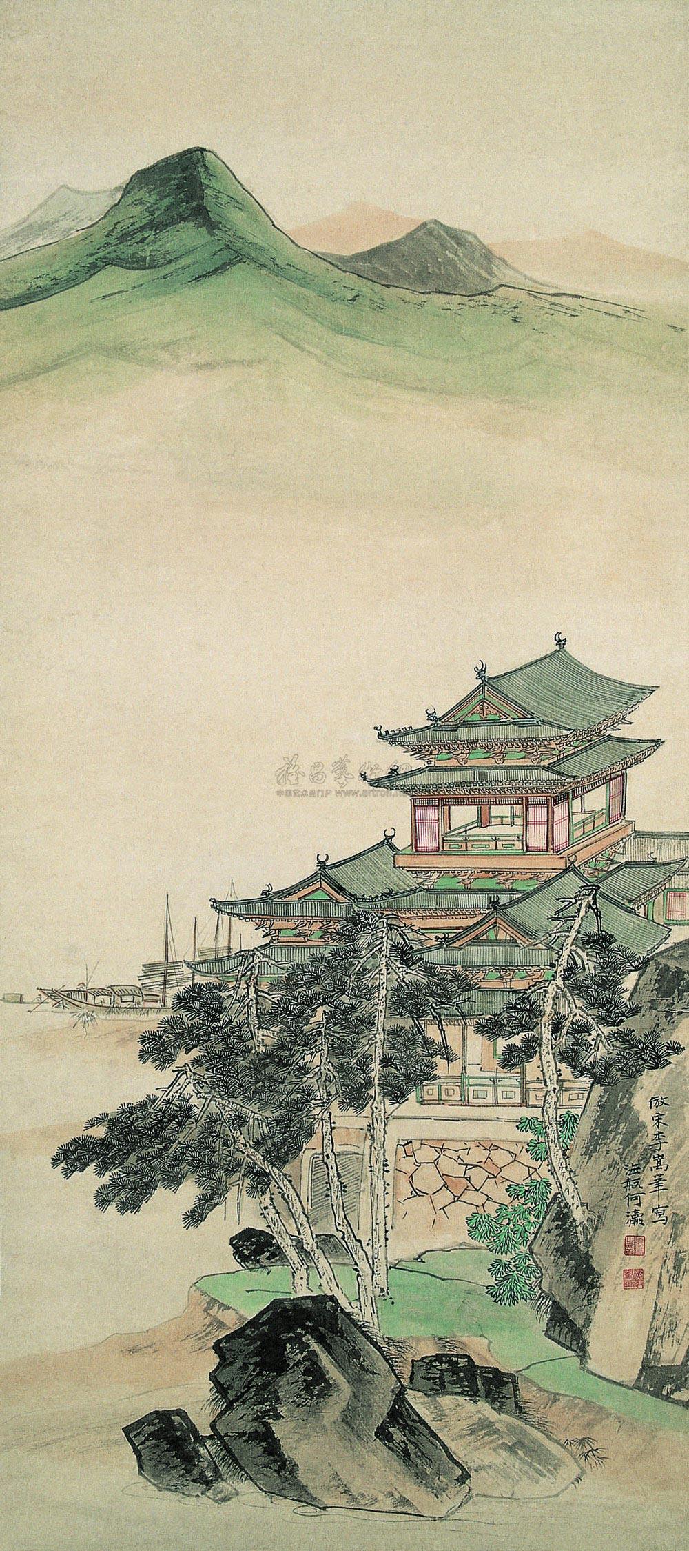 仿宋人笔意 立轴