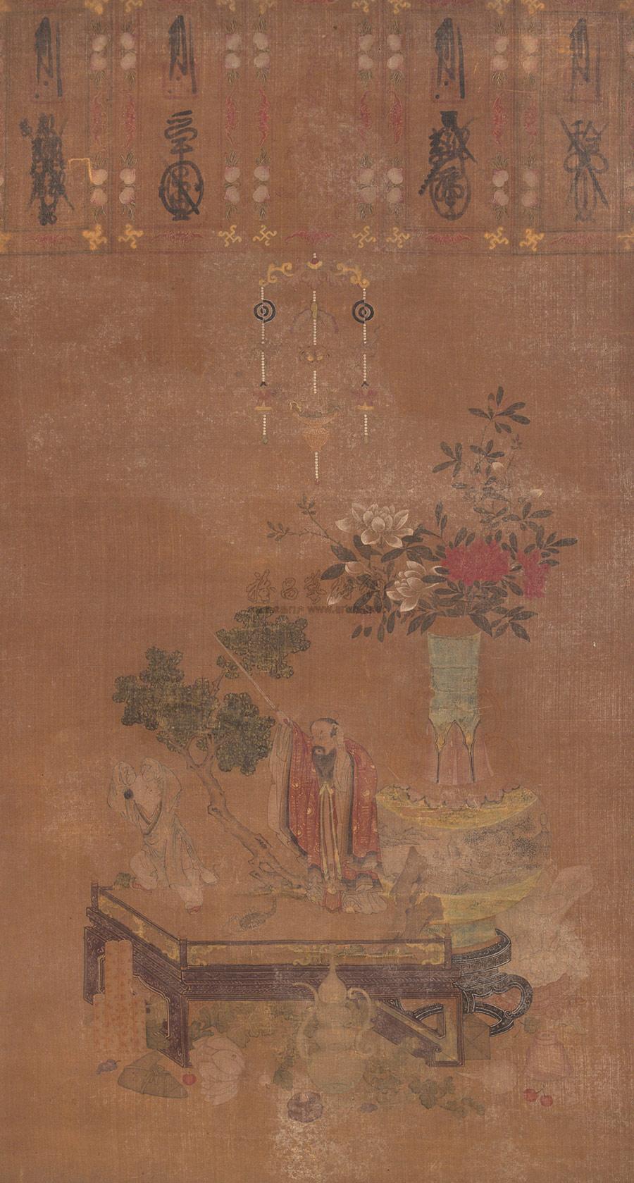 人物 立轴