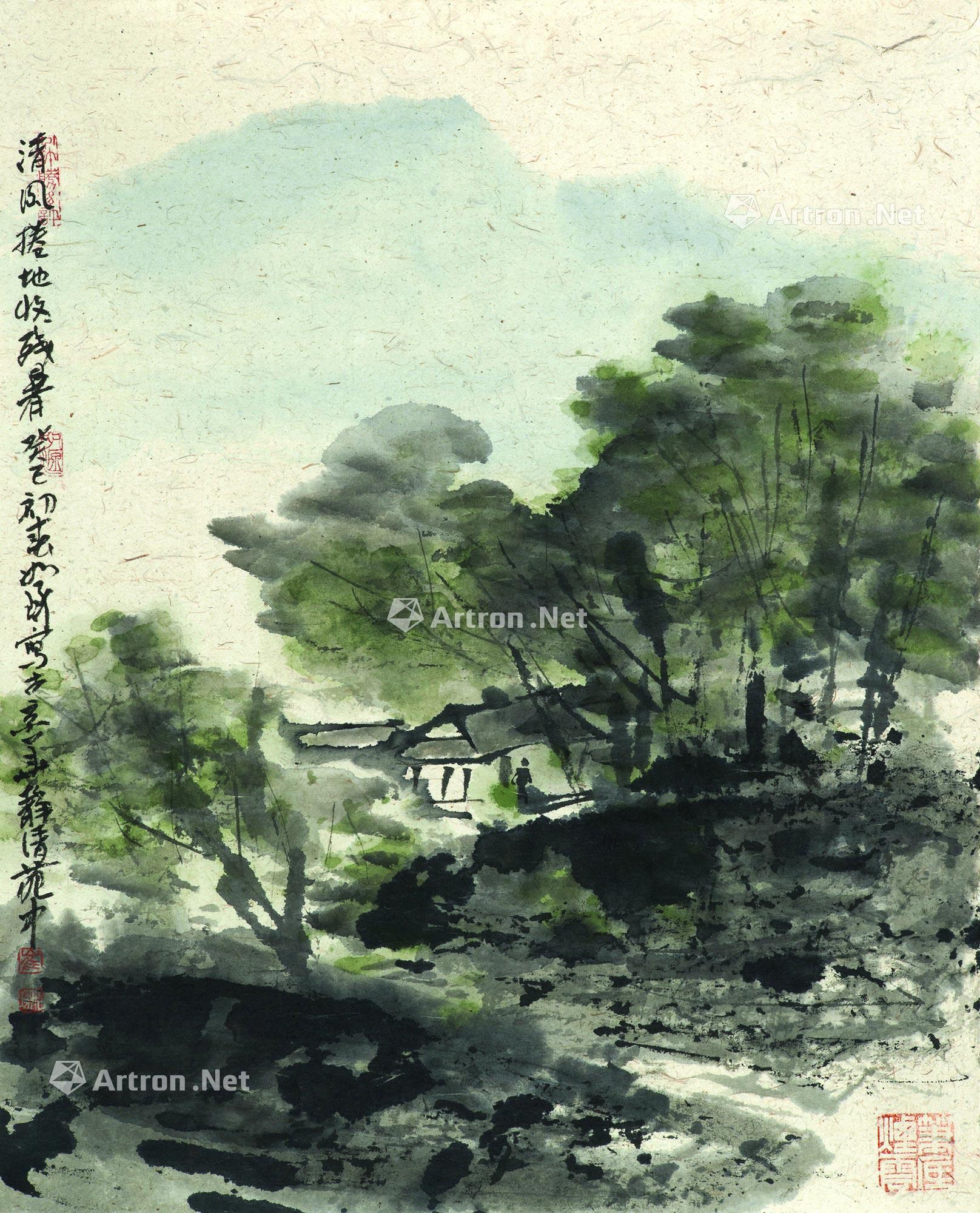 清风捲地收残暑
