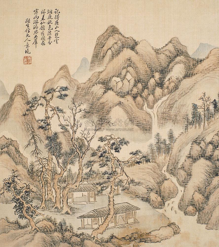 仿元人笔意