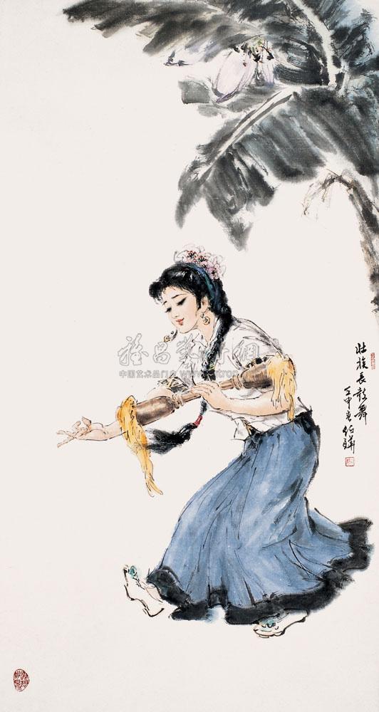 壮族长鼓舞