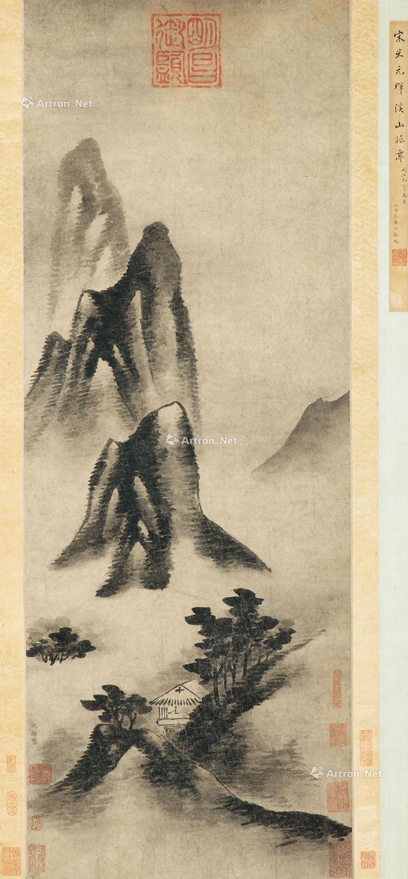 溪山孤亭