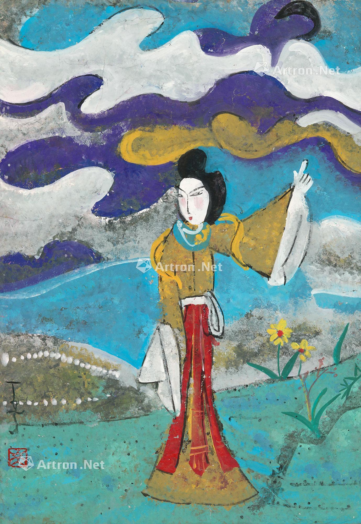 重彩人物