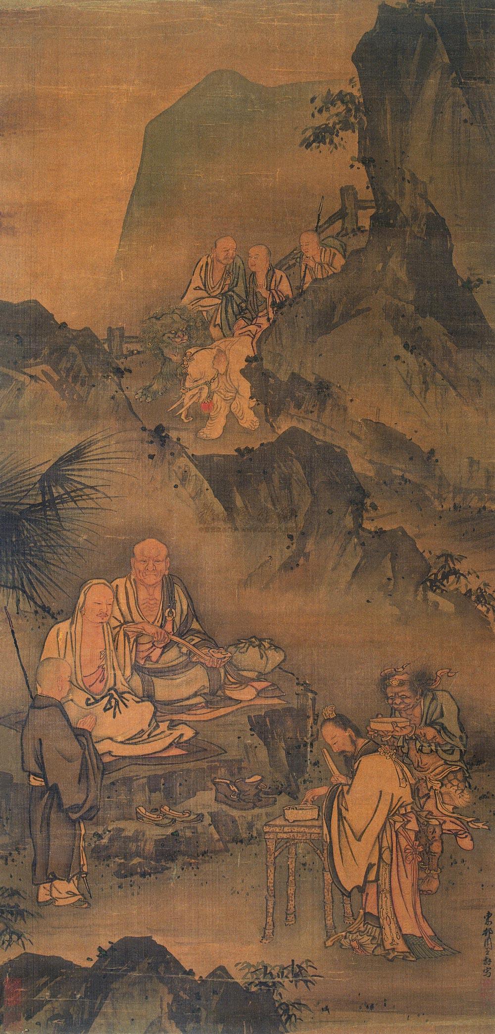 Luohan Hanging Scroll