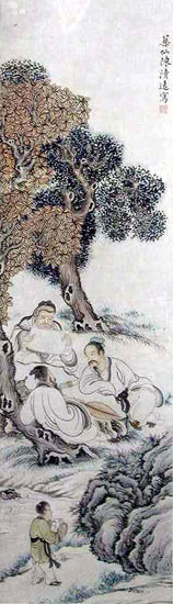 人物 立轴