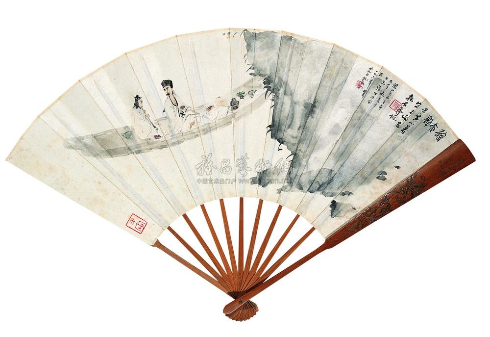 后赤璧 扇面