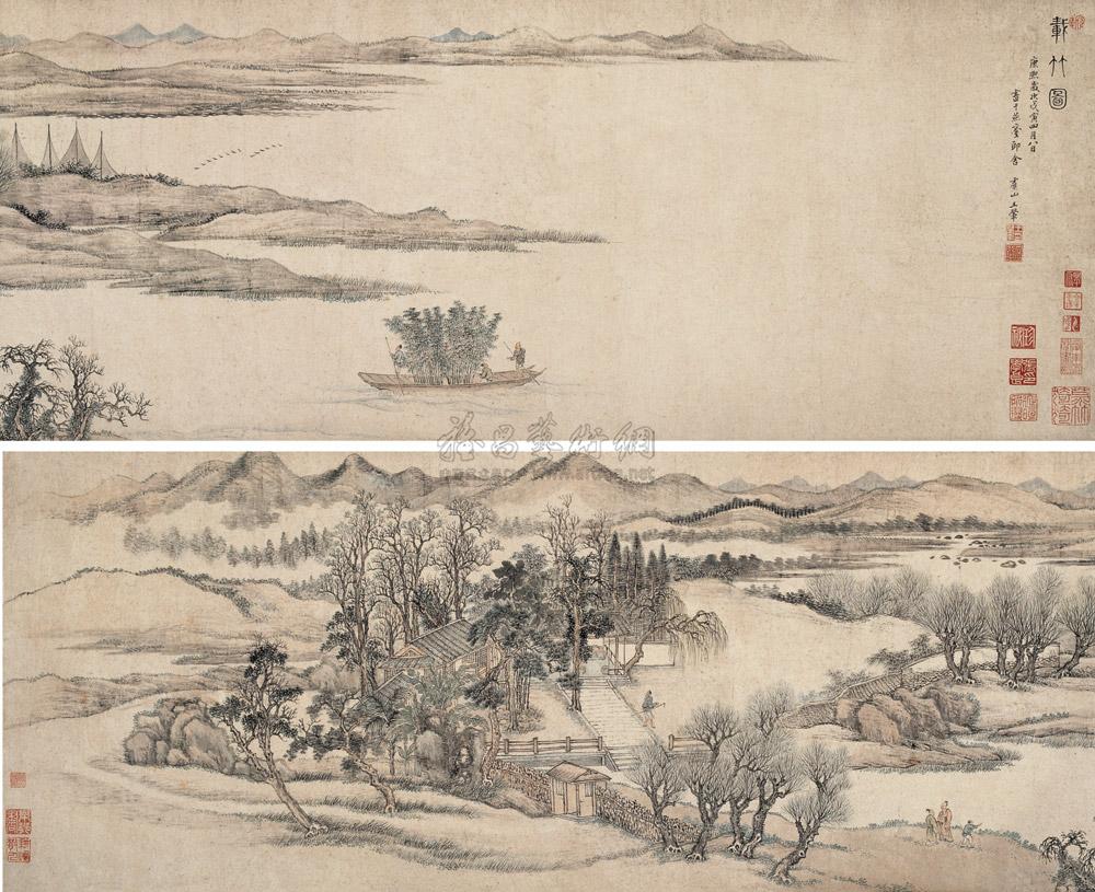 载竹图