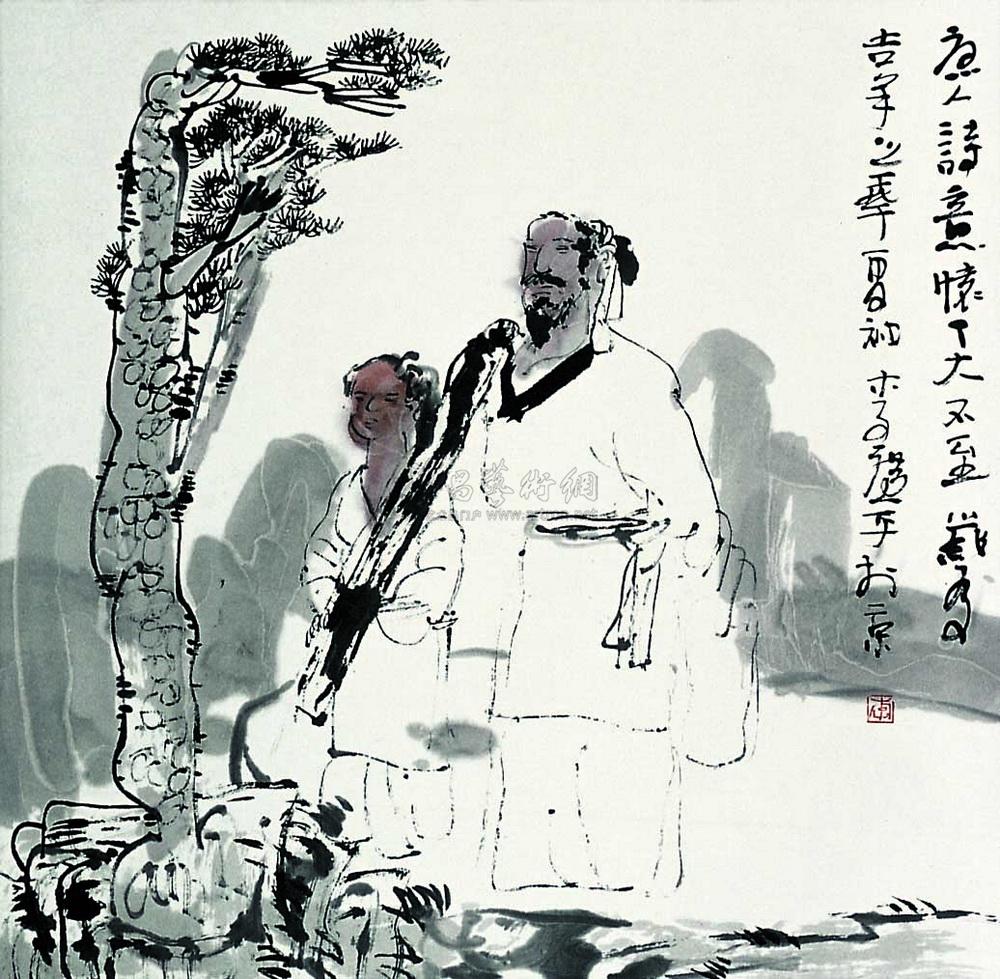 人物 立轴