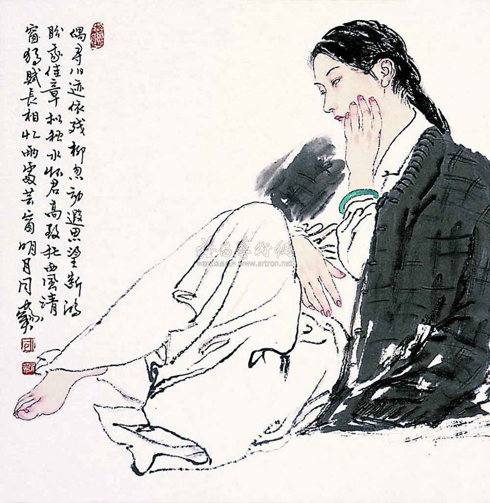 人物 立轴