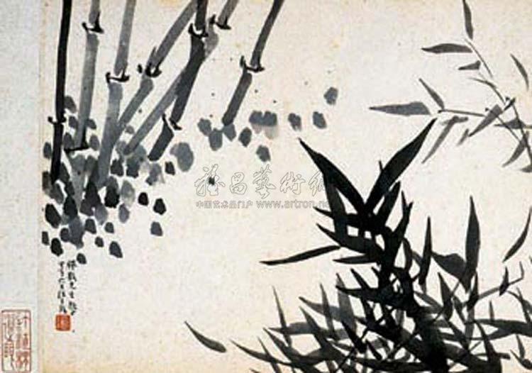 兰花 竹子 册页 （十二开）