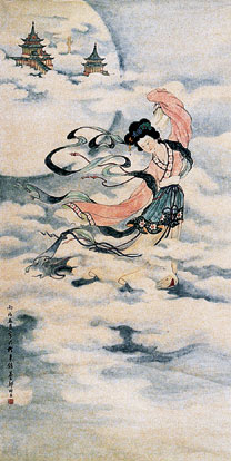 仕女 立轴