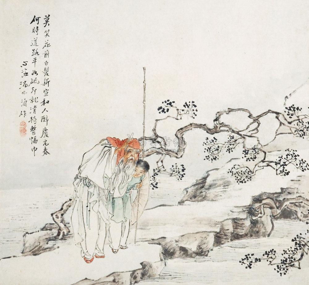 人物 立轴