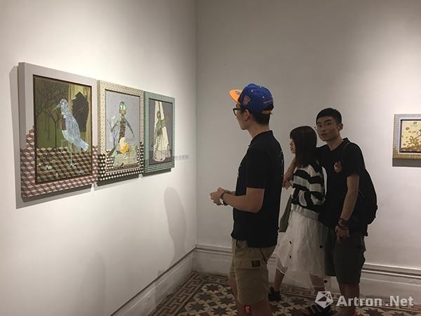 “平行之境——卓莹作品展”展览现场 “平行之境——卓莹作品展”展览现场