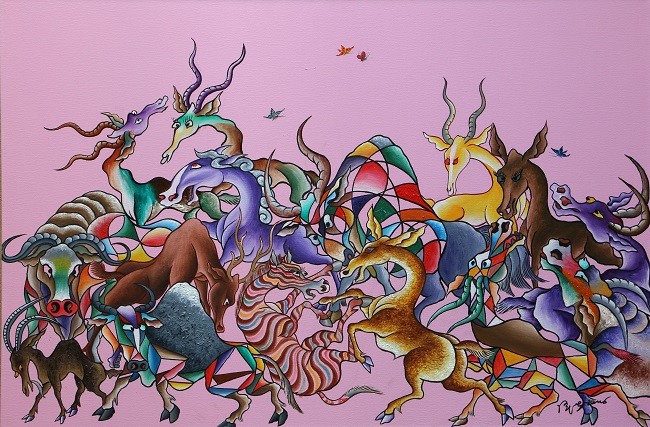 Hakuna Matata  No.27  120x80cm 布面油彩 2018年 RLSic47ZcF6XlQ5fpnZ17huouqy3vdzZvo8316pO.jpg