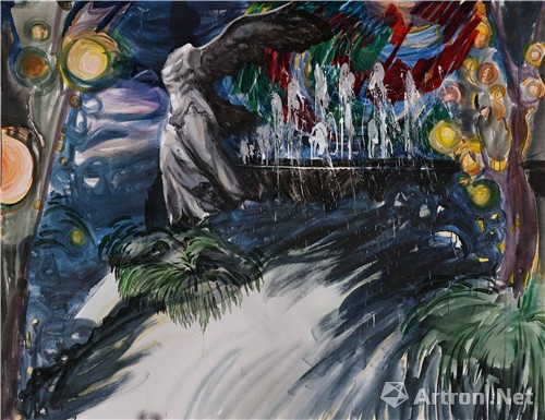 刘彦瑢《Road》200X260cm 布面综合材料 2018 rWVFngqy5y0CDiw02B93XnyzrxINMC897vOf86we.png