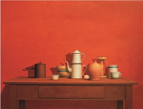 威廉·贝利 罗马,静物 布面油画 114×146cm 1976年 中国美术馆藏 3JTtfUJQXgxPikGIP9qXJCQAt5jG6V4P5AkLC79X.jpg
