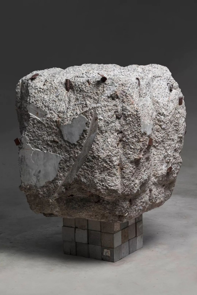 Spirit Eye Cave #1 灵眼洞府系列 #1,2019,Concrete, pebble 水泥块、鹅卵石,100 x 100 x 100 cm (39 1/3 x 39 1/3 x 39 1/3 in) 5jKbfPL5aebPjGa79Y96Mj9qLyLcDaohAmdGRTz1.jpg