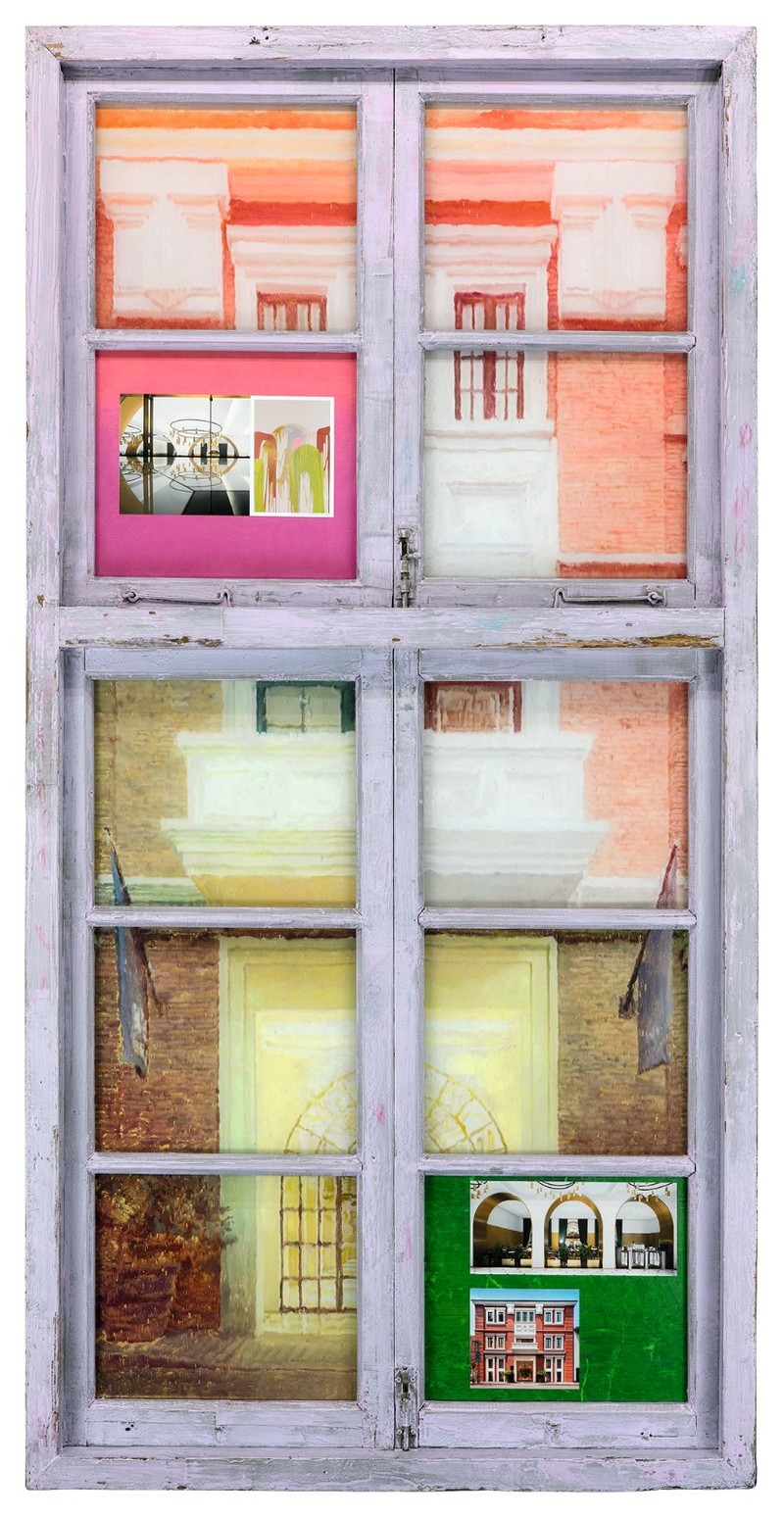 迷窗·琥珀大楼 Tetris Window· Amber Building 木、金属、有机玻璃、油彩、衣物、印刷品、铝塑板 Wood, Metal, Plexiglass, Oil Color, Clothes, Printed Matters, Aluminium-plastic Panel 212X106X9.5cm 2019 拷贝 TbimTDpg5jvJ5hFQeUTfwB0cQUJw8NnCQHfj0TSJ.jpg
