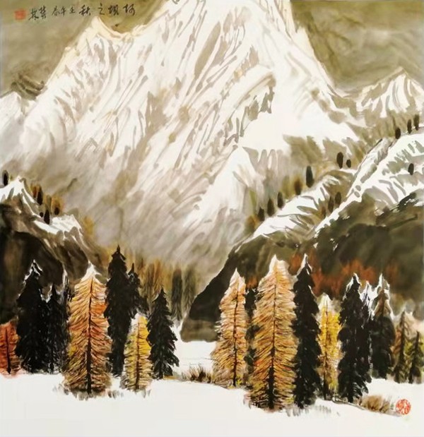 与心灵接轨——《雪》著名画家「樊林」系列作品赏析