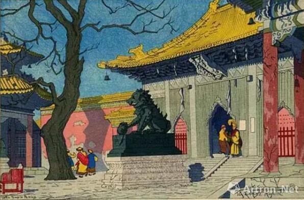 雍和宫，北京，1922