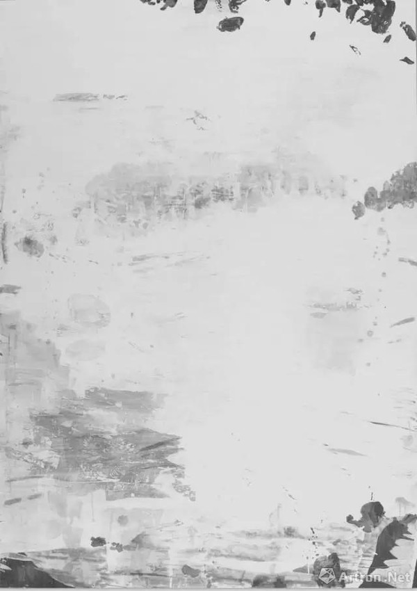 《湖上N0.01》 严善錞 2016 200x141cm 综合材料 (文字、图片由艺术家及前波画廊