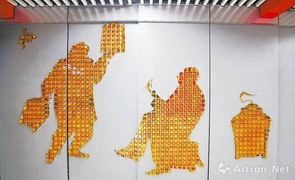 《北京·记忆》装置艺术墙