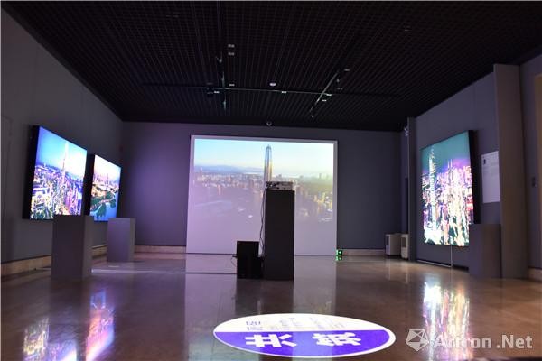 赖雅君 互动影像作品展厅现场
