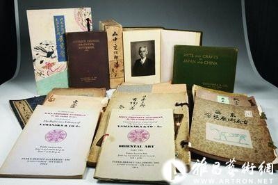 此次被拍卖的山中定次郎和日本山中商会的相关文献