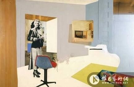 《室内II》（Interior II）, 1964年