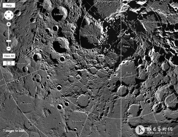 NASA公布史上最大月球照