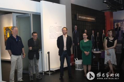 范安翔、张柏、严超三位青年艺术家“心源”群展在国际金融博物馆开幕