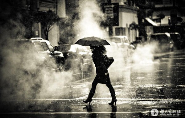 纪实摄影作品欣赏：雨天