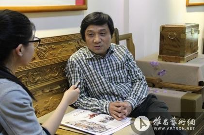 王辅民老师接受媒体采访