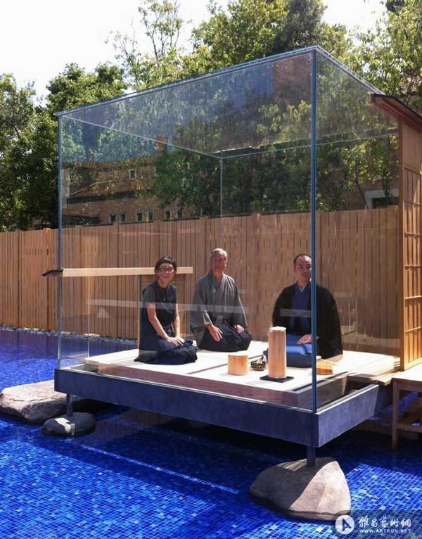 山本博司于威尼斯展示“蒙德里安玻璃茶室”