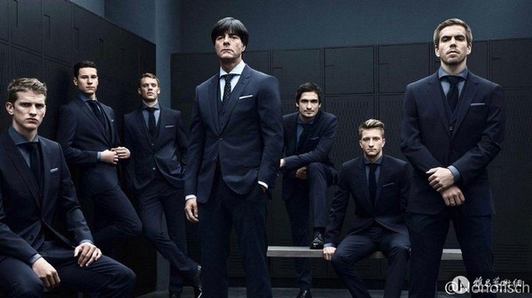 德国队巴西世界杯前宣传照