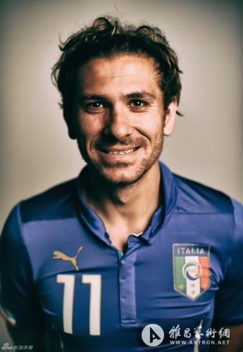 意大利国家队出征世界杯官方肖像照出炉 