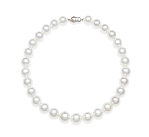 白色南洋珍珠项链 约13.5-16.2mm