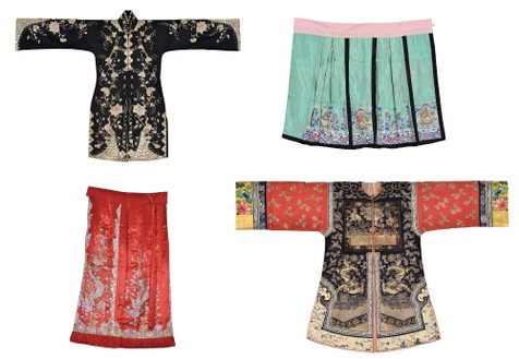 汉式女褂及裙