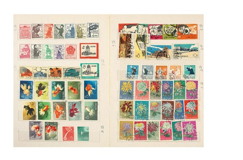 1949-67年老特种邮票新旧票邮集一本