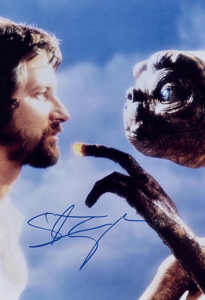 “奥斯卡最佳导演”史蒂文·斯皮尔伯格（Steven Spielberg）亲笔签名照