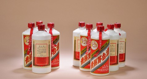 20世纪80年代初期“飞天牌”外销贵州茅台酒
