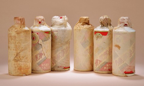 1980～1982年“金轮牌”内销贵州茅台酒（棉纸三大革命）