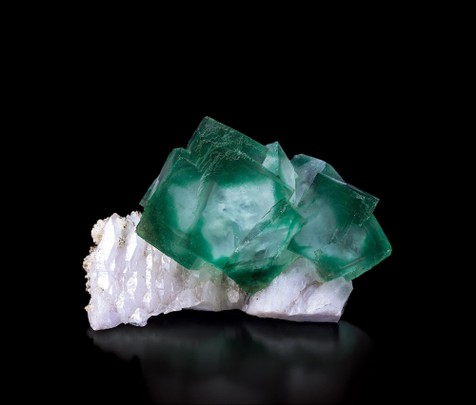 绿萤石＆水晶