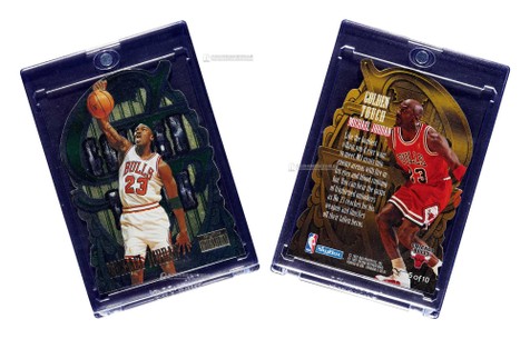 1996-97赛季 Skybox Premium系列 迈克尔·乔丹（Michael Jordan）Golden Touch球星卡